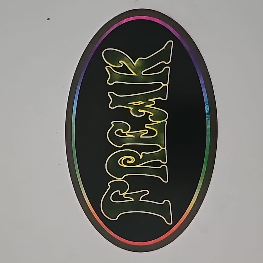 10/$25 vintage 90s y2k freak sticker
